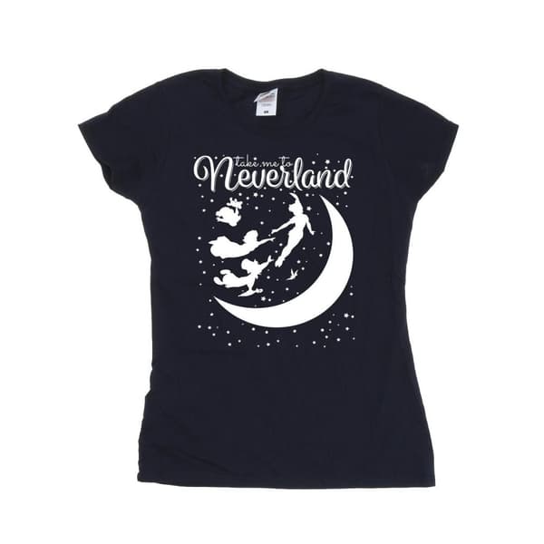 Disney Dam/dam Peter Pan Take Me To Neverland - T-shirt i bomull