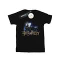 Miniatyrbilde 1 av 3: Hary Potter Womens/Ladies Hogwarts Castle Cotton Boyfriend T-Shirt