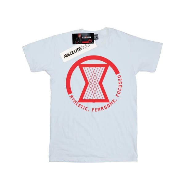 Marvel Pojkar - Black Widow Movie Athletic T-shirt med logotyp