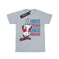 Miniatyrbillede 1 af 5: Disney Girls Goofy One Team One Dream Cotton T-Shirt