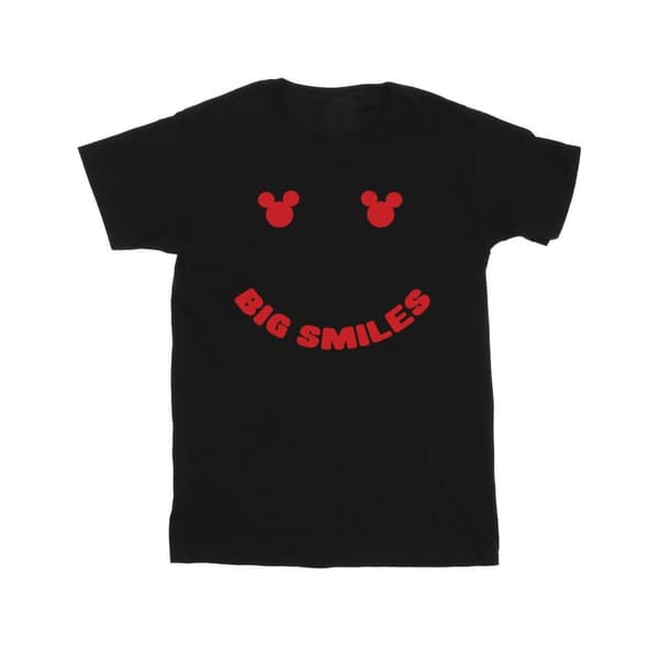 Disney Musse Pigg - T-shirt i bomull med stort leende