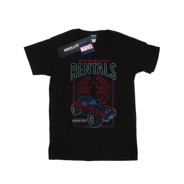 Marvel Girls Spider-Man Spider-Buggy Rentals Cotton T-Shirt