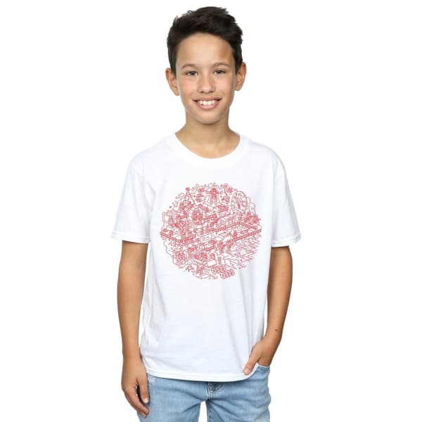 Star Wars Dödsstjärnan - T-shirt för pojkar