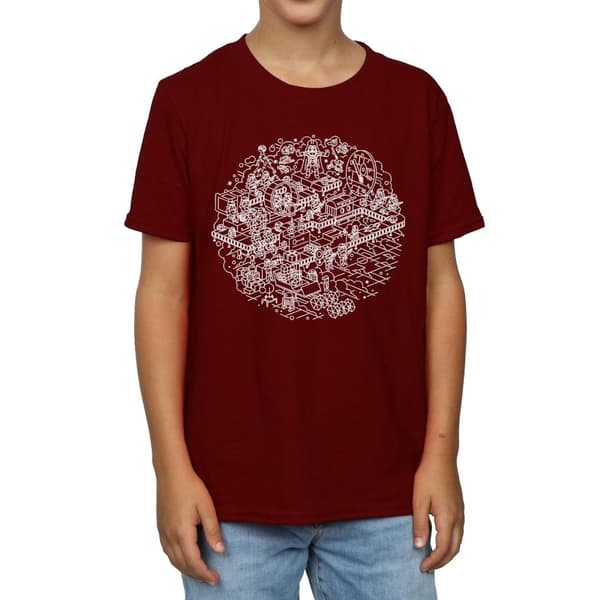 Star Wars Dödsstjärnan - T-shirt för pojkar