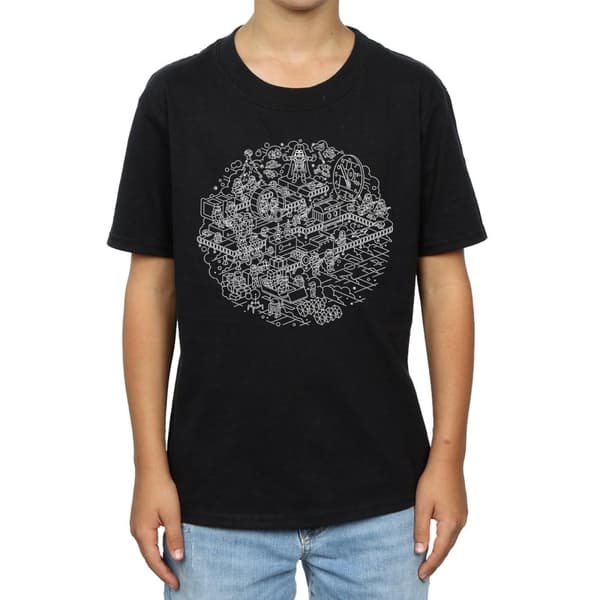 Star Wars Dödsstjärnan - T-shirt för pojkar