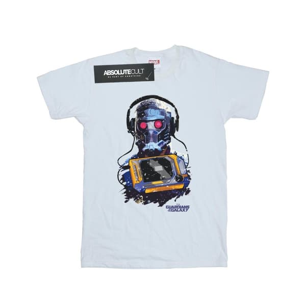 Marvel Mens Guardians Of The Galaxy Star Lord Cassette T-Shirt