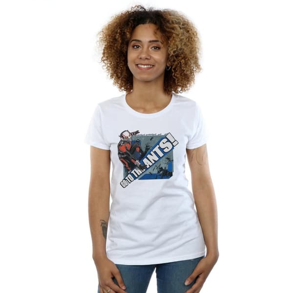 Marvel Womens/Ladies Ant-Man Go To The Ants Cotton T-Shirt