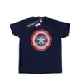 Miniatyrbillede 1 af 3: Marvel Boys Captain America Pixelated Shield T-Shirt