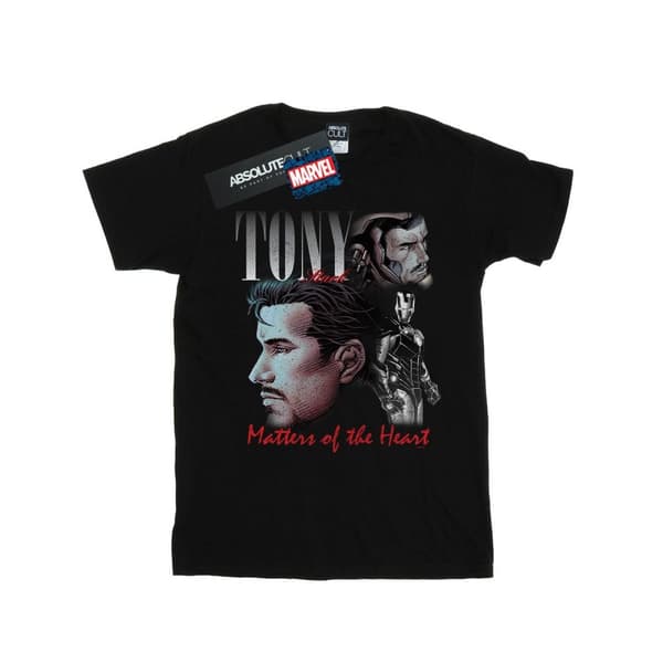 Marvel Girls Tony Stark Homage Cotton T-Shirt