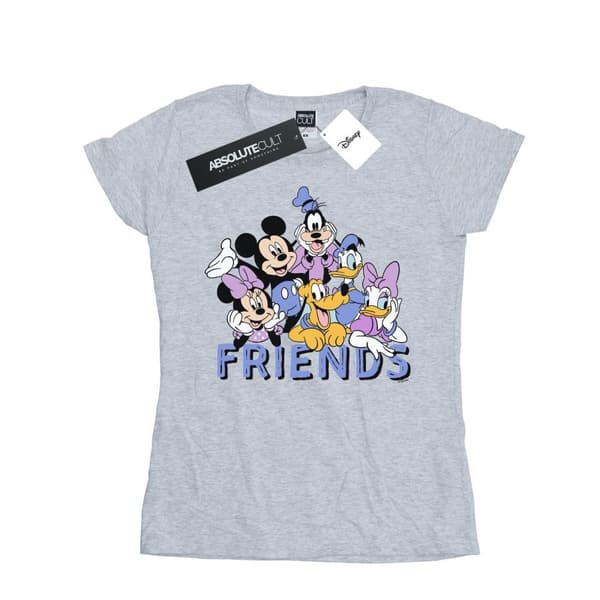 Disney Womens/Ladies Classic Friends Cotton T-Shirt