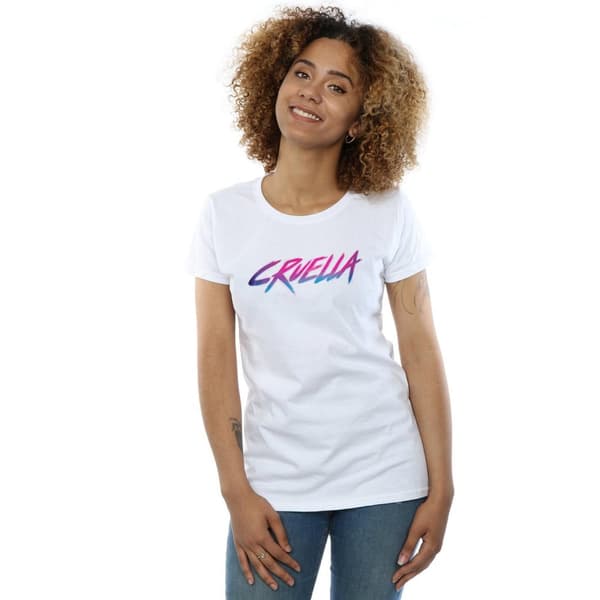 Disney Womens/Ladies Rad Cruella Cotton T-Shirt