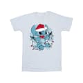 Miniatyrbild 1 av 3: Disney Lilo And Stitch-sketch-T-shirt med julbelysning för herrar