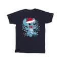 Miniatyrbild 1 av 3: Disney Lilo And Stitch-sketch-T-shirt med julbelysning för herrar