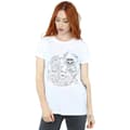 Miniatyrbilde 3 av 4: Disney Womens/Ladies The Muppets Group Line Art Cotton Boyfriend T-Shirt