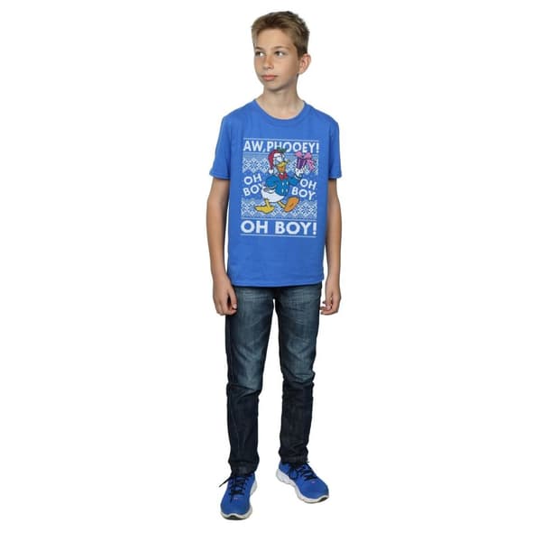 Disney Pojkar - Kalle Anka-jul t-shirt