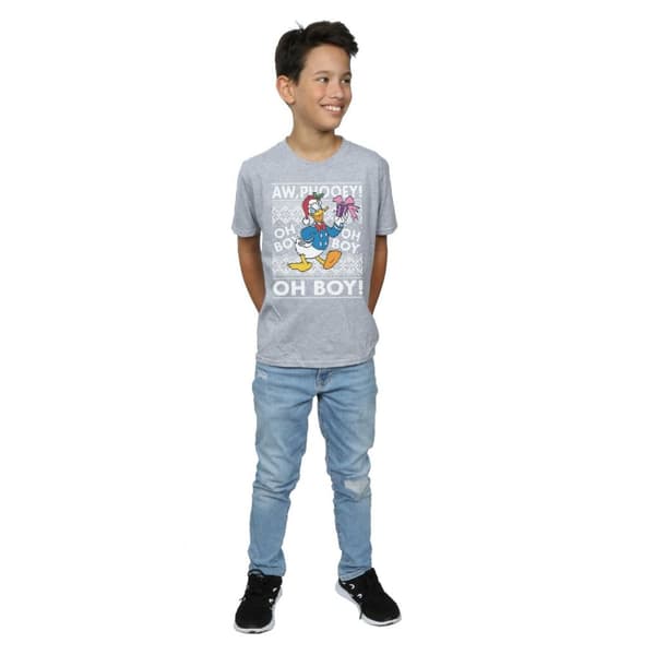 Disney Pojkar - Kalle Anka-jul t-shirt