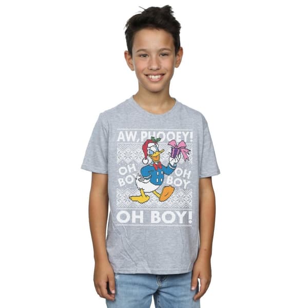 Disney Pojkar - Kalle Anka-jul t-shirt