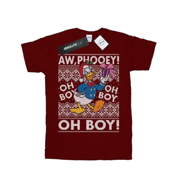 Disney Pojkar - Kalle Anka-jul t-shirt