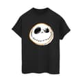 Miniatyrbild 1 av 3: Disney Dam/Tjej The Nightmare Before Christmas Jack Face Boyfriend T-shirt i bomull