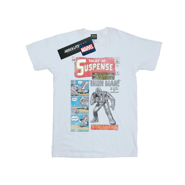 Marvel Mens Iron Man Distressed Tales Of Suspense T-Shirt
