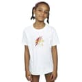 Miniatyrbild 2 av 4: DC Comics The Flash - T-shirt i bomull med blixtlogotyp för flickor