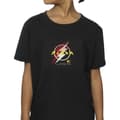 Miniatyrbild 3 av 4: DC Comics The Flash - T-shirt i bomull med blixtlogotyp för flickor
