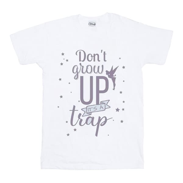 Disney Girls Tinker Bell Don´t Grow Up Cotton T-Shirt