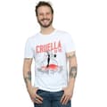 Miniatyrbild 2 av 3: Disney Mens Cruella De Vil Dalmatiner T-shirt