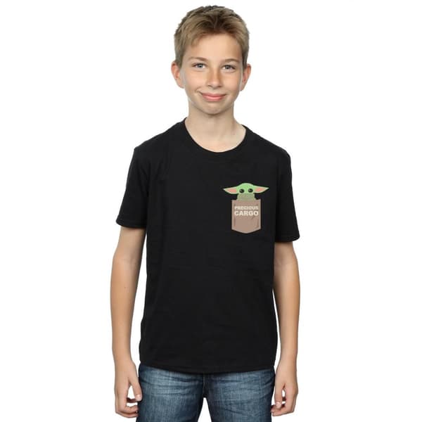 Star Wars Pojkar The Mandalorian The Child Cargo Pocket T-shirt