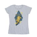 Miniatyrbild 1 av 2: DC Comics Dam/Tjej Shazam Fury Of The Gods Golden Animal Bolt Bomulls-T-shirt
