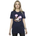 Miniatyrbild 2 av 3: Disney Dam/Tjej Musse Pigg full av leenden bomull boyfriend t-shirt