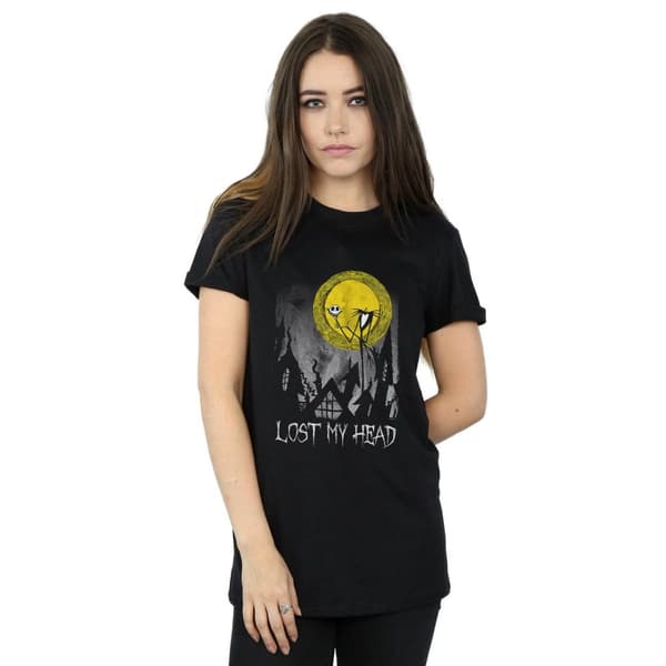 Disney Dam/Lady - Nightmare Before Christmas - Lost My Head - Boyfriend-t-shirt i bomull