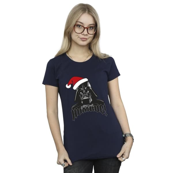 Star Wars Dam/Tjej Episode IV: A New Hope Darth Vader Humbug Bomulls-T-shirt