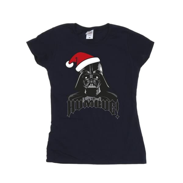 Star Wars Dam/Tjej Episode IV: A New Hope Darth Vader Humbug Bomulls-T-shirt