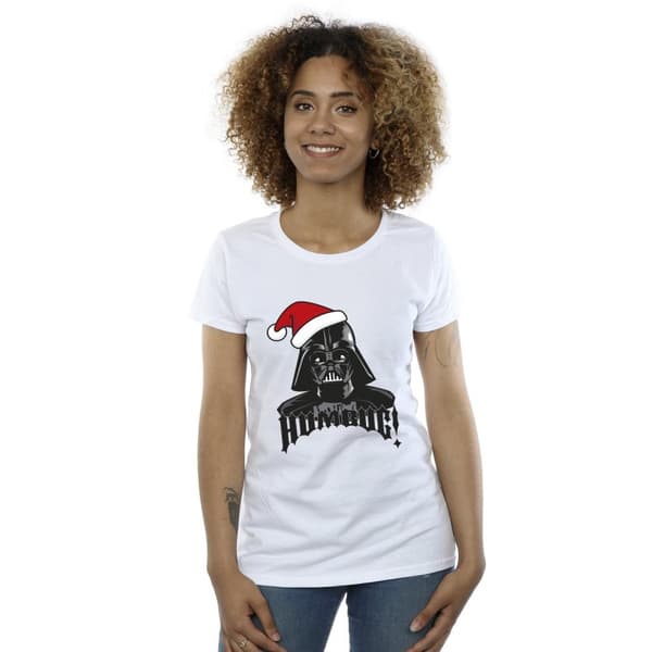Star Wars Dam/Tjej Episode IV: A New Hope Darth Vader Humbug Bomulls-T-shirt