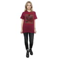 Miniatyrbilde 4 av 5: A Nightmare On Elm Street Womens/Ladies Christmas Fair Isle Cotton Boyfriend T-Shirt