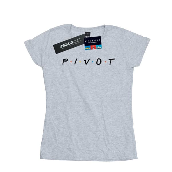 Friends Dam/Tjej - Pivot - Bomulls-T-shirt med logotyp