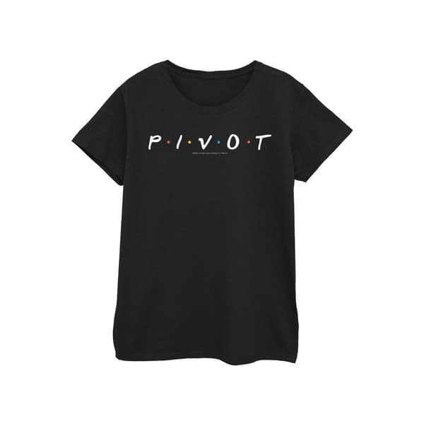 Friends Dam/Tjej - Pivot - Bomulls-T-shirt med logotyp