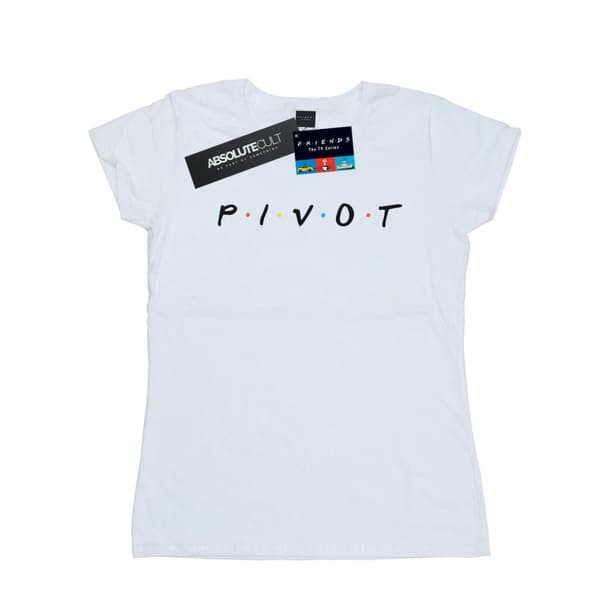 Friends Dam/Tjej - Pivot - Bomulls-T-shirt med logotyp