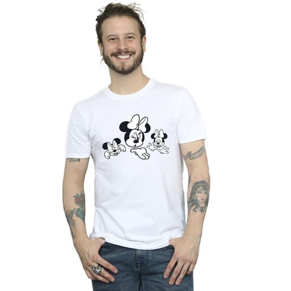 Disney Mimmi Pigg - T-shirt med tre ansikten
