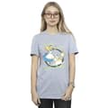 Miniatyrbild 2 av 4: Disney Dam/Tjej Alice i underlandet I´m Late Boyfriend T-shirt i bomull
