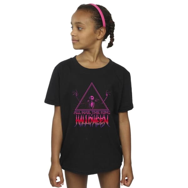 Disney Girls The Nightmare Before Christmas Halloween King Cotton T-Shirt