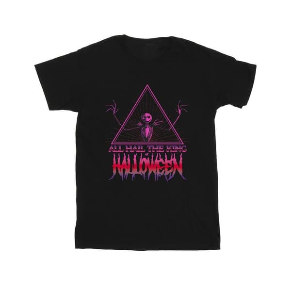 Disney Girls The Nightmare Before Christmas Halloween King Cotton T-Shirt