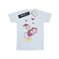 Miniatyrbillede 1 af 3: Disney Womens/Ladies Donald Duck Love Heart Cotton Boyfriend T-Shirt