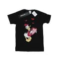 Miniatyrbillede 1 af 3: Disney Womens/Ladies Donald Duck Love Heart Cotton Boyfriend T-Shirt