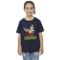 Miniatyrbild 2 av 3: Tom And Jerry T-shirt i bomull med julkulor för flickor