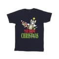 Miniatyrbild 1 av 3: Tom And Jerry T-shirt i bomull med julkulor för flickor
