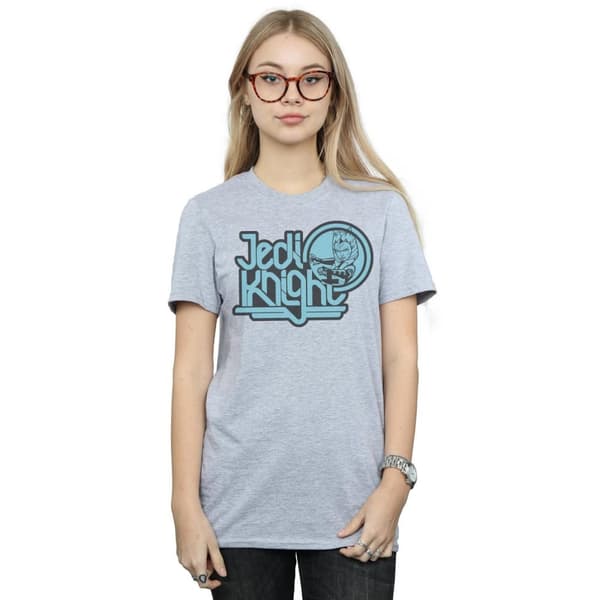 Star Wars Clone Wars - Jediriddaren Ahsoka - Boyfriend-t-shirt i bomull för damer/damer