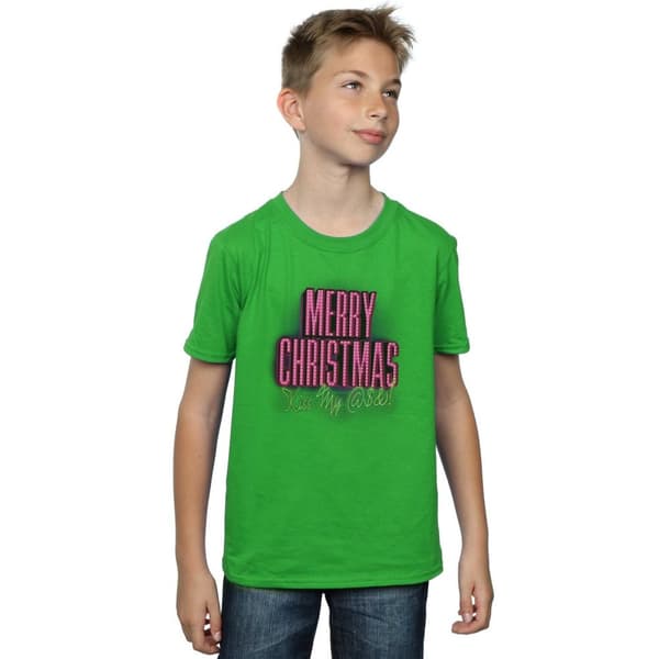 National Lampoon´s Christmas Vacation Boys Kiss My Ass T-Shirt