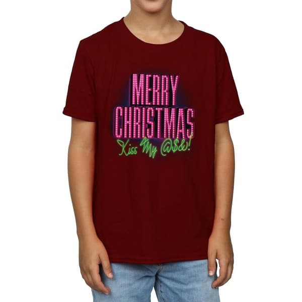 National Lampoon´s Christmas Vacation Boys Kiss My Ass T-Shirt